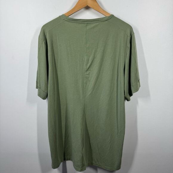 Nike Dri Fit T-Shirt Men XL Green Crew Neck Short Sleeve Active Spring Sport Gym - Picture 4 of 7